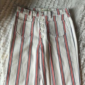 Reformation Striped Jeans - Size 28